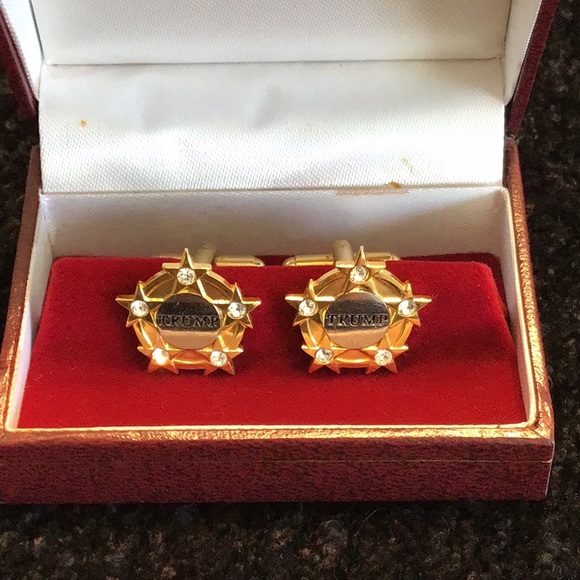 Other - Trump Goldtone Cuff Links